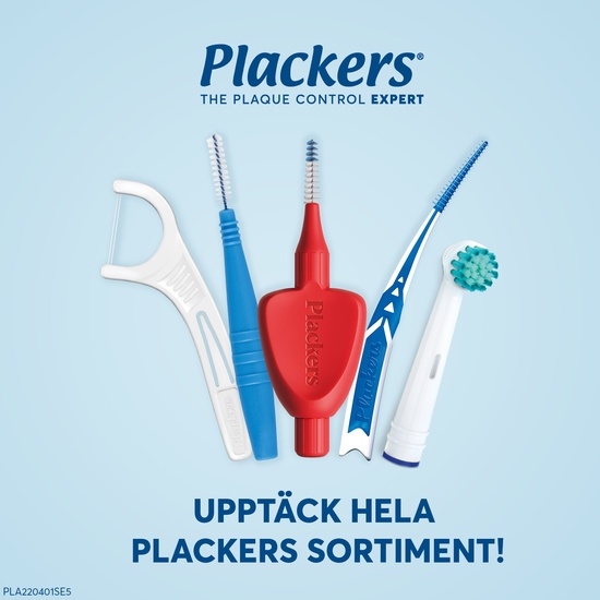 Plackers Twin Tandtrådsbyglar 33 st