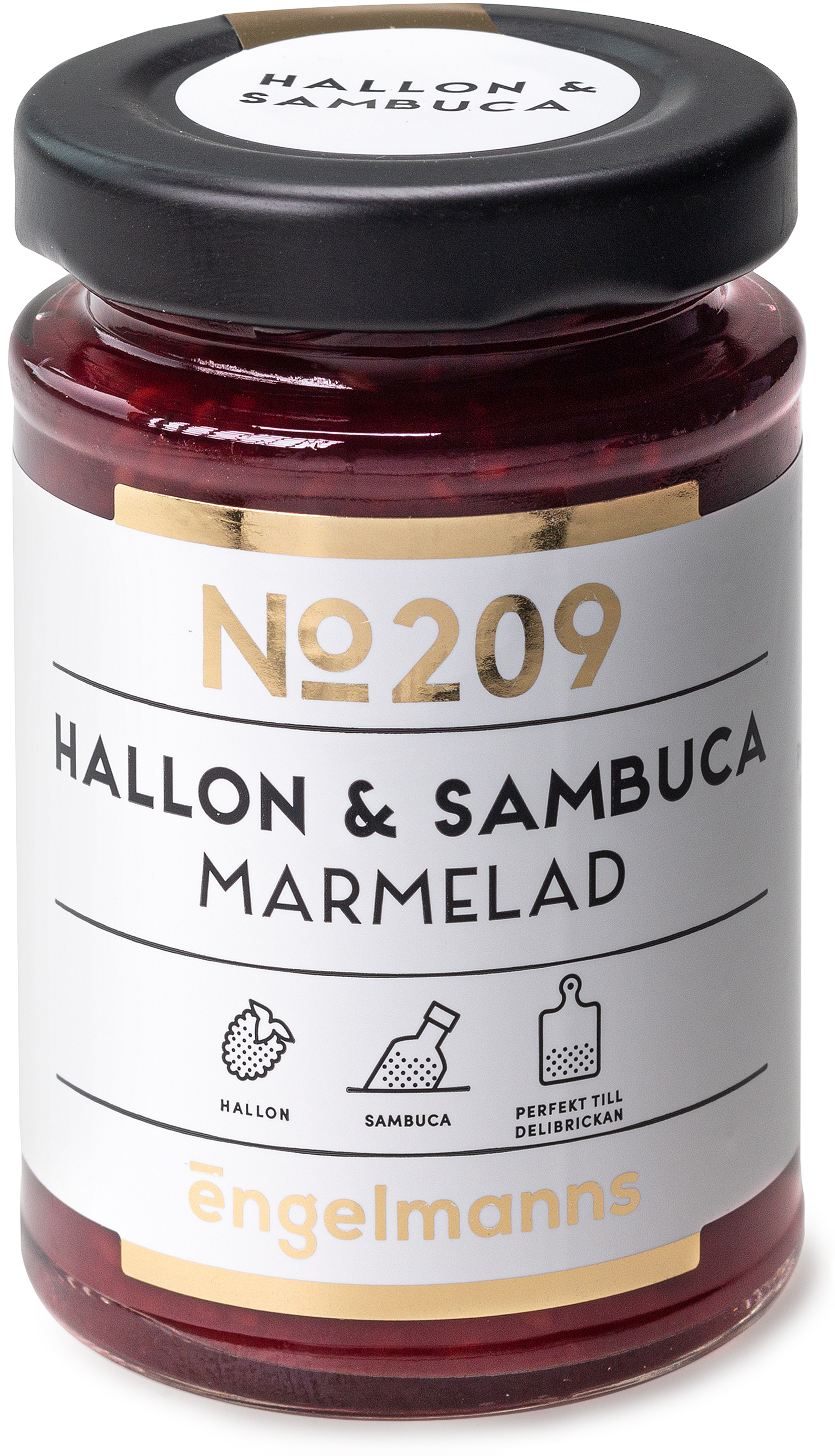 Engelmanns Hallon & Sambuca Marmelad 120 g
