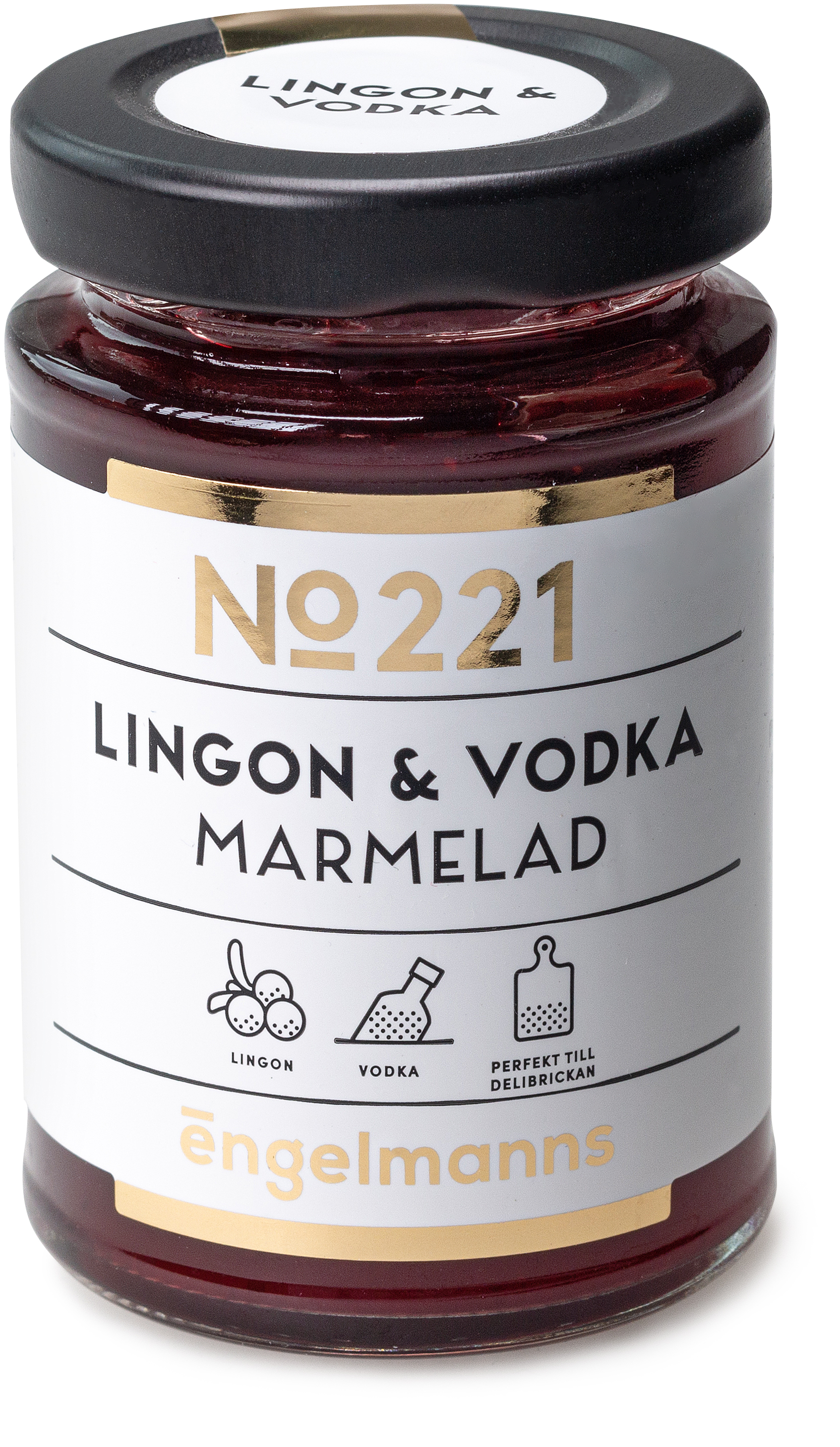 Engelmanns Lingon & Vodka Marmelad 120 g