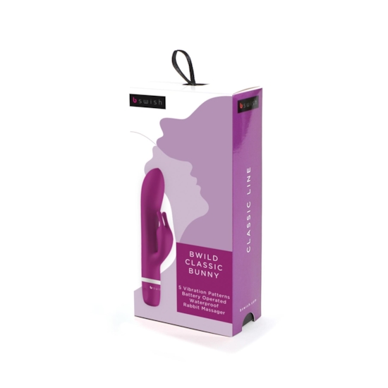 B Swish Bwild Classic Bunny Raspberry