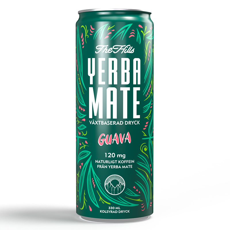 The Hills Yerba Mate Funktionsdryck - Guava 330 ml
