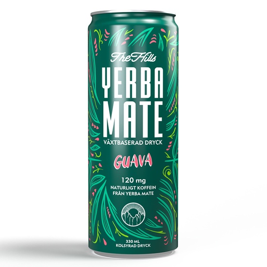 The Hills Yerba Mate Funktionsdryck - Guava 330 ml