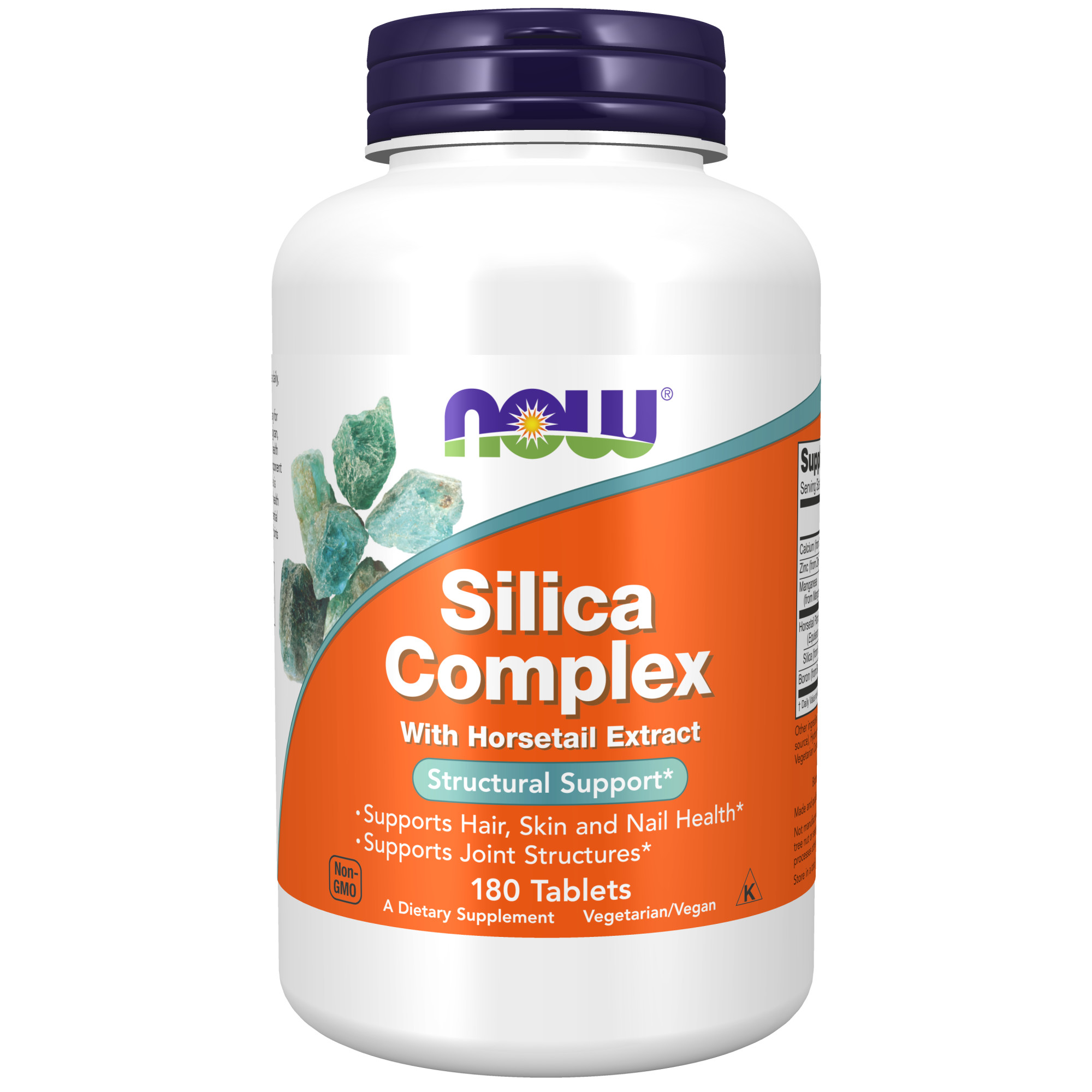 NOW Silica Complex 180 tabletter