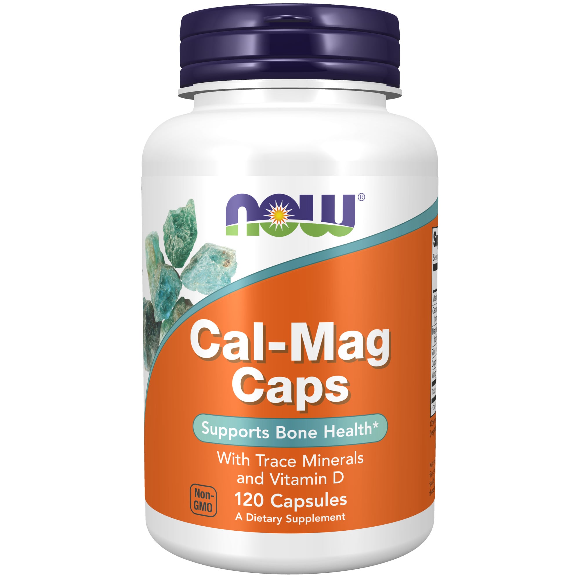 NOW Cal-Mag 120 vegkapslar