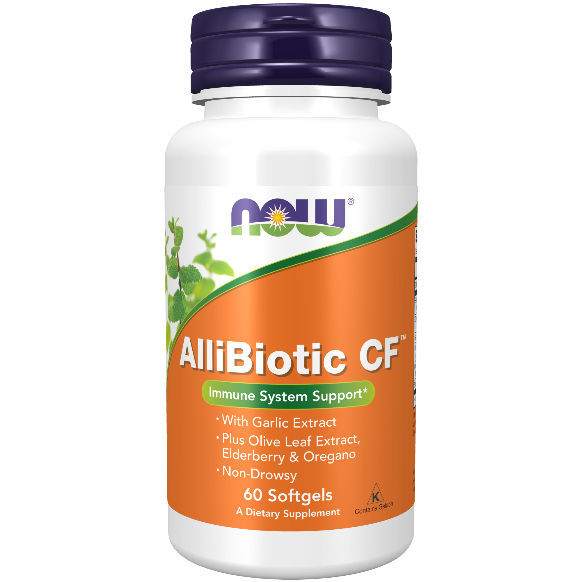 NOW Allibiotic CF 60 softgels