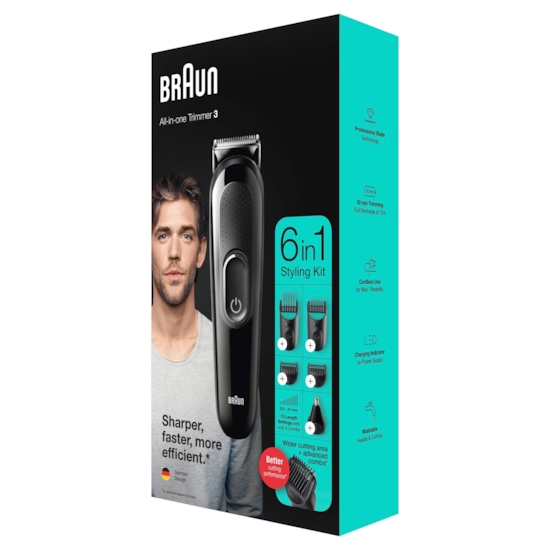 Braun Skäggtrimmer Allt-i-ett-trimmer 3 MGK3320