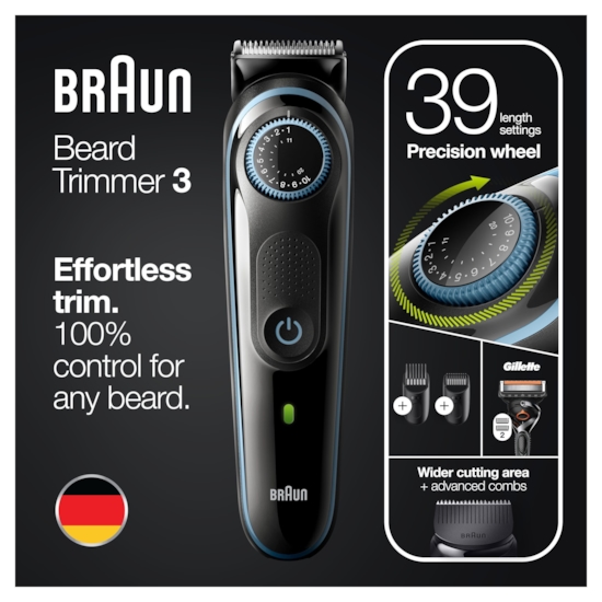 Braun Skäggtrimmer 3 BT3340