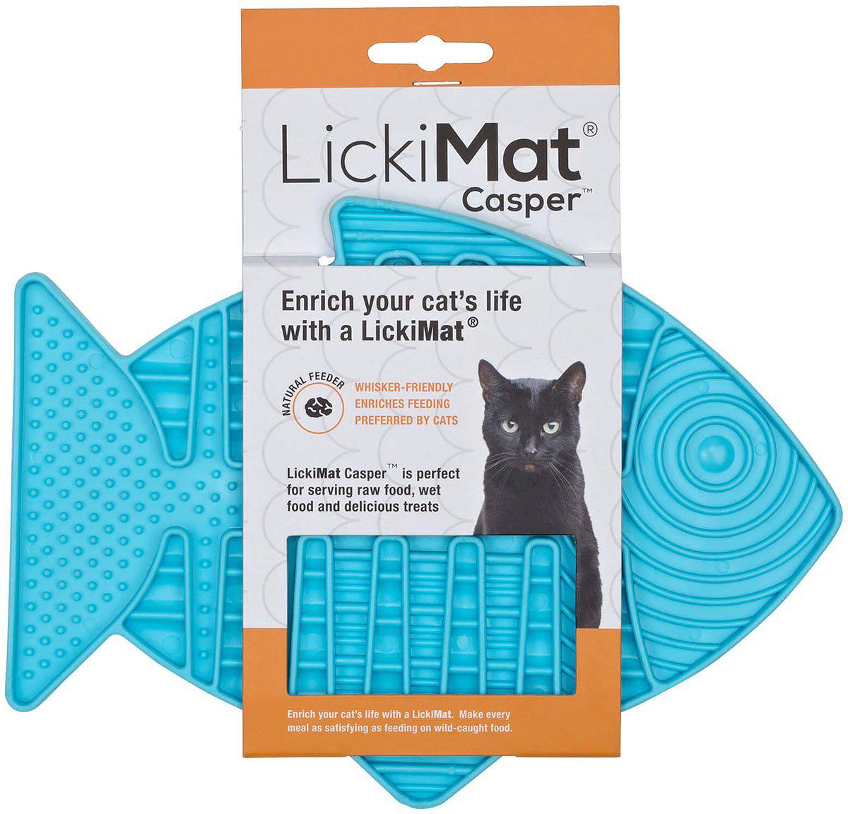 Lickimat Cat Casper Ljusblå
