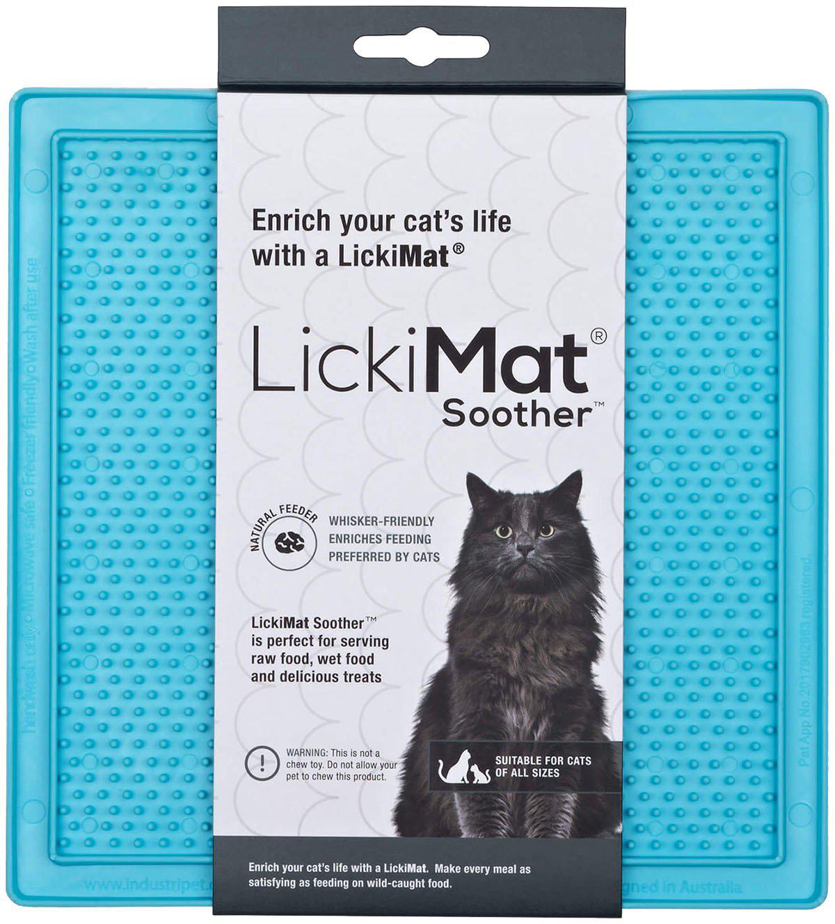 Lickimat Cat Soother Ljusblå