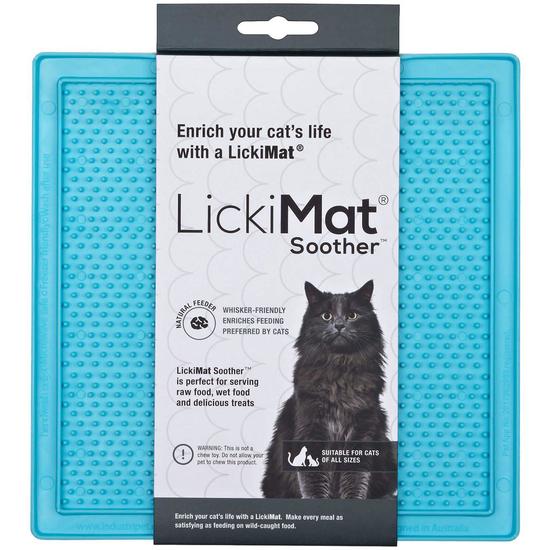 Lickimat Cat Soother Ljusblå