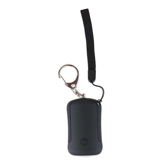 Gear Personlarm med Ficklampa 120dB LED-Ficklampa Svart Handlovsrem
