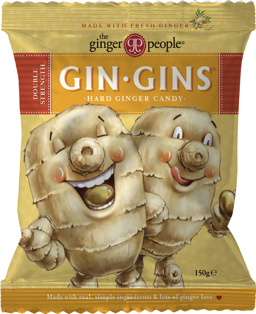 The Ginger People Gin Gins Karamell Ingefärsgodis Starka 150 g