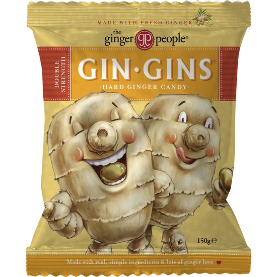 The Ginger People Gin Gins Karamell Ingefärsgodis Starka 150 g