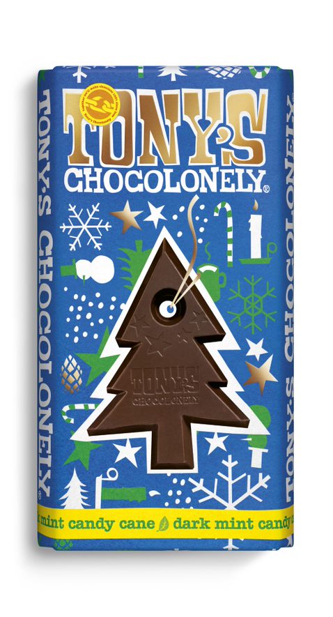 Tony´s Mörk Choklad Mint 180 g