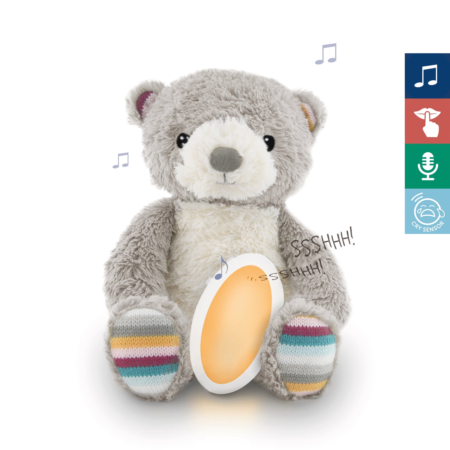 Zazu Bruno the bear Baby sleep shusher