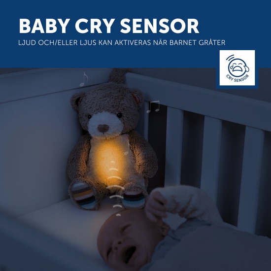 Zazu Bruno the bear Baby sleep shusher