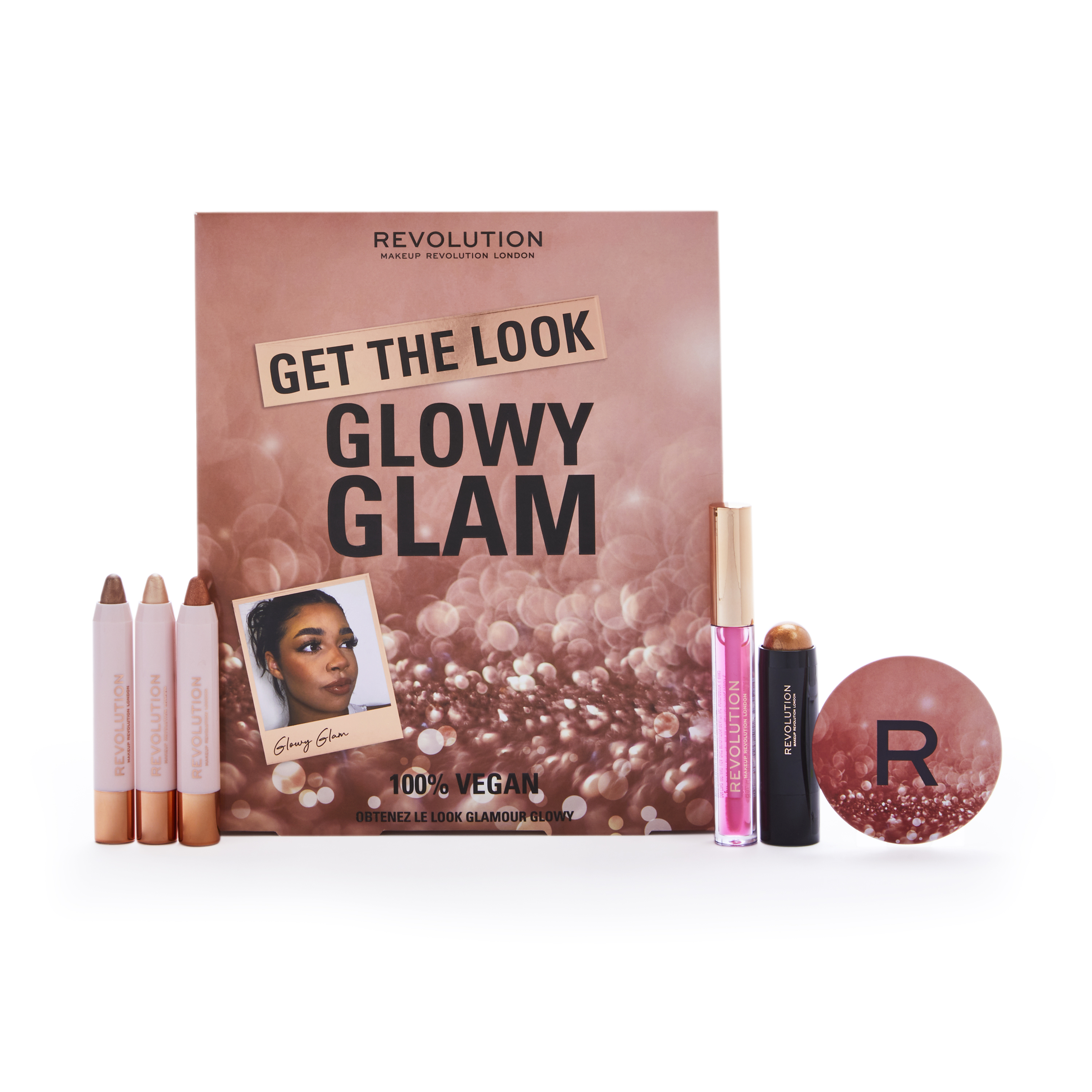Revolution Beauty London Get The Look: Glowy Glam