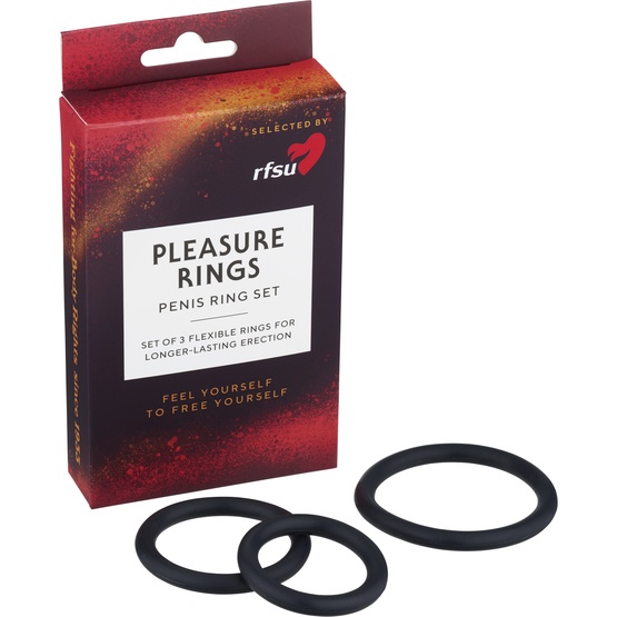 Alternativ bild 1 för RFSU Pleasure Rings Penis Ring Set