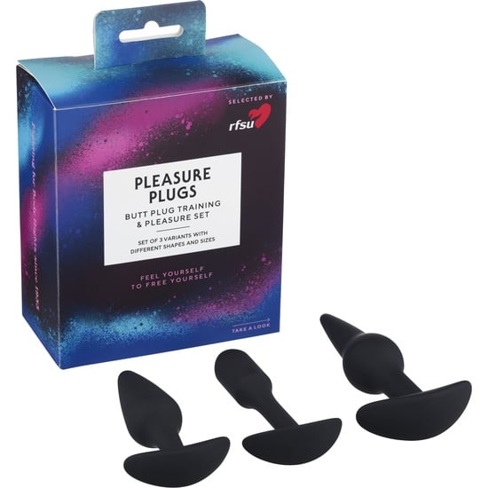 RFSU Pleasure Plugs Butt Plug Training & Pleasure Set