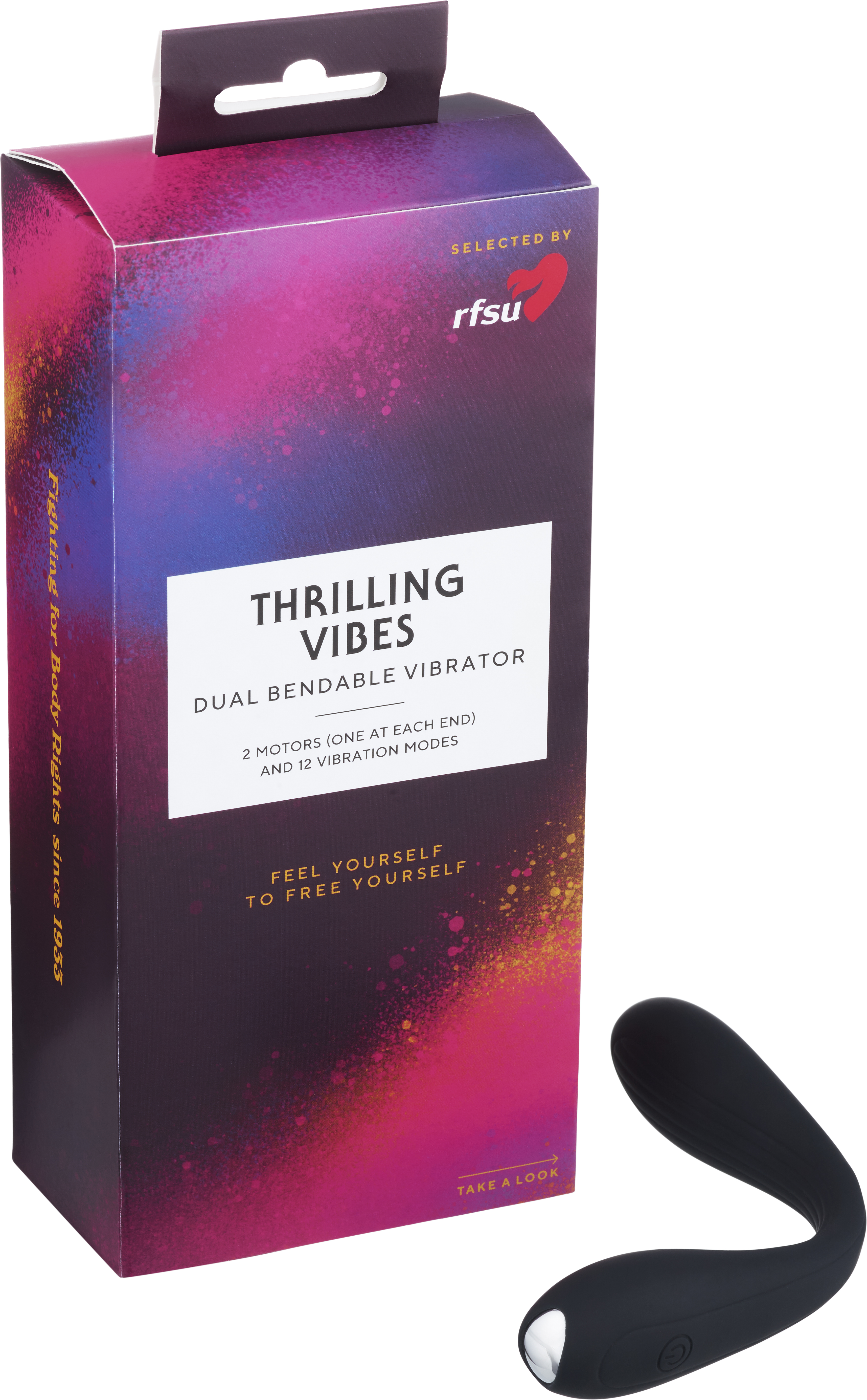 RFSU Thrilling Vibes Dual Bendable Vibrator