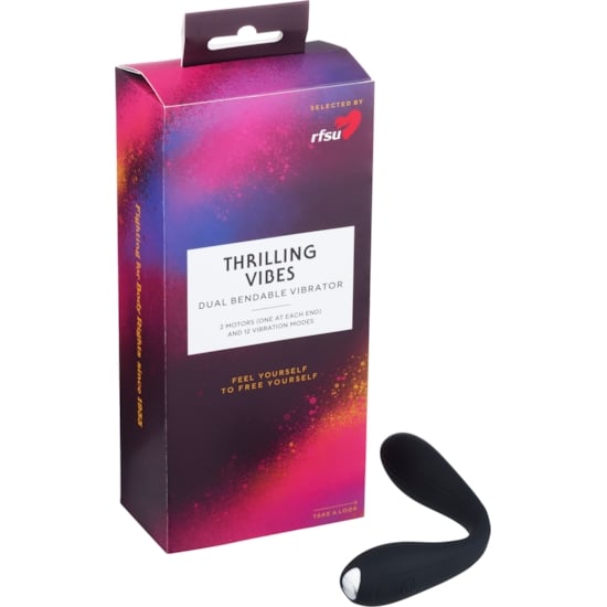 RFSU Thrilling Vibes Dual Bendable Vibrator