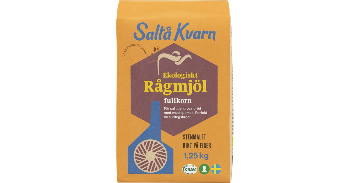 Köp Saltå Kvarn Rågmjöl 1,25 kg | MEDS Apotek