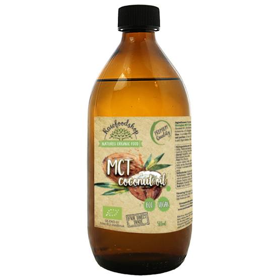 Rawfoodshop Kokosolja MCT EKO 500 ml