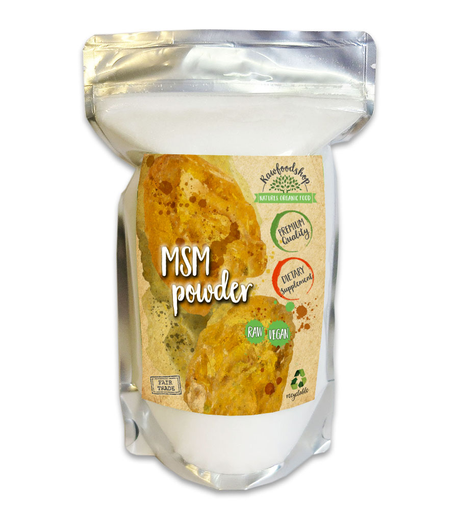 Rawfoodshop MSM pulver 500 g