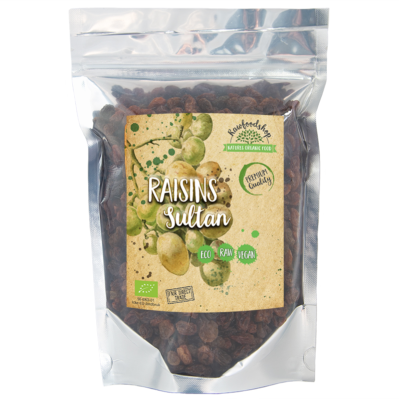 Rawfoodshop Russin Sultan EKO 500 g
