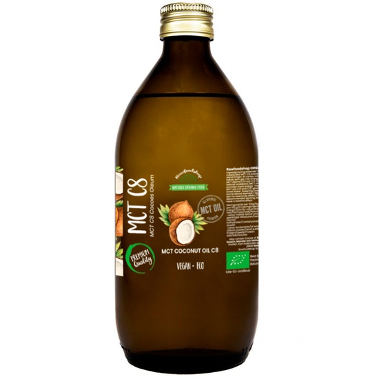 Rawfoodshop Kokosolja MCT8 EKO 500 ml