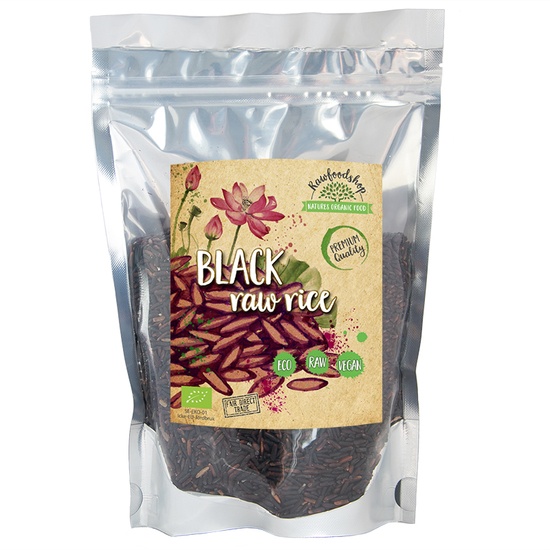 Rawfoodshop Svart Ris EKO 500 g