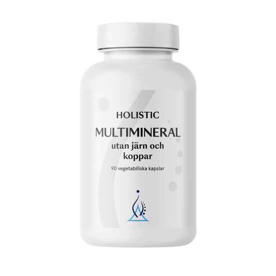 Holistic Multimineral utan järn och koppar 90 kapslar