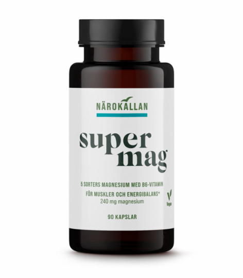 Närokällan Super Mag 90 kapslar
