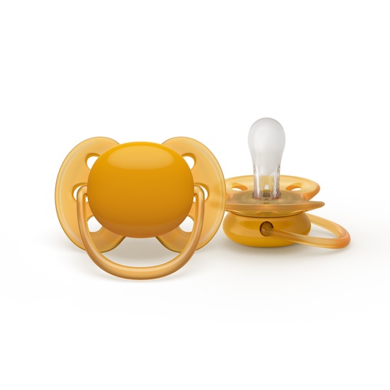 Philips Avent Ultra Soft napp 6-18 m Grön/Orange