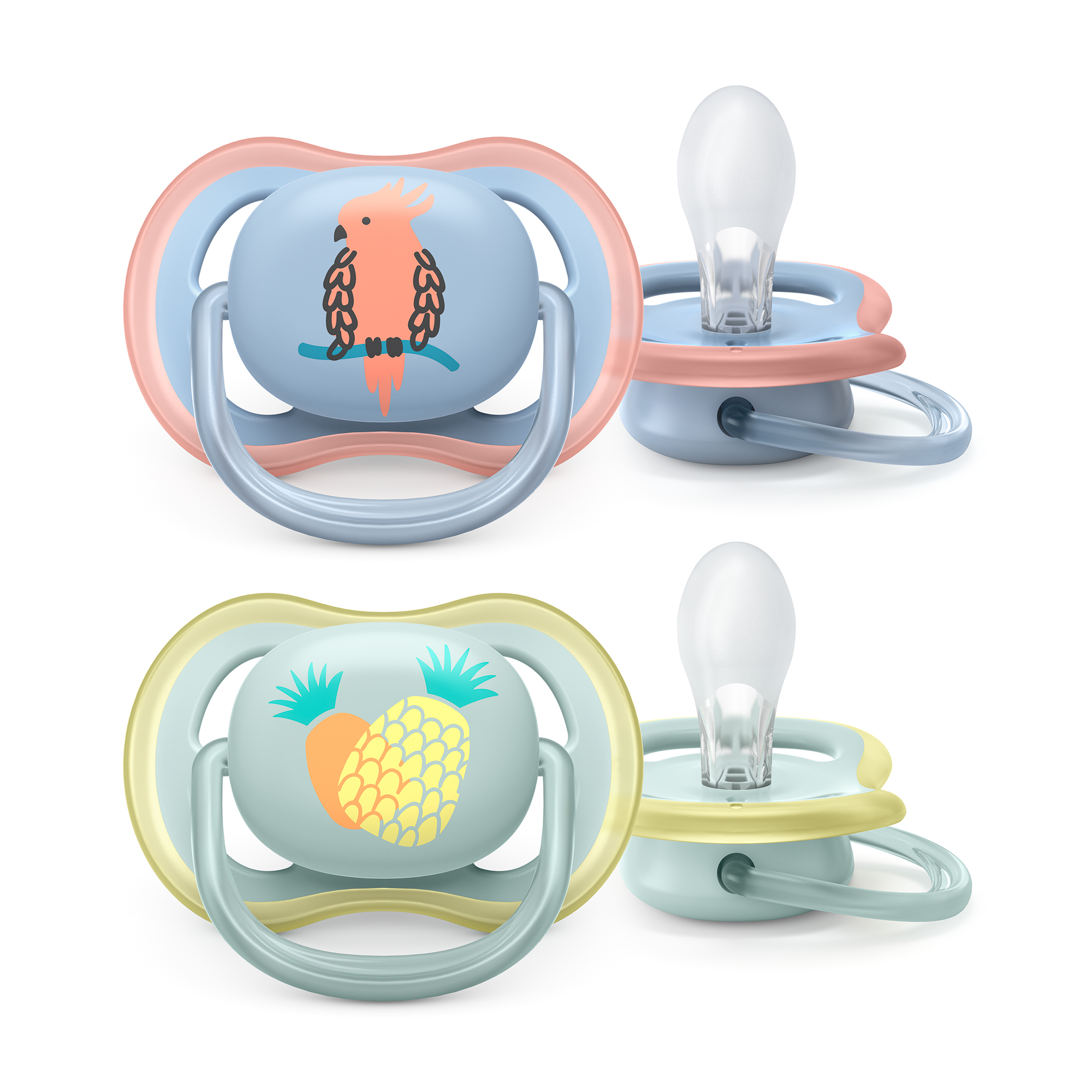 Philips Avent Ultra Air napp 0-6 m Ananas