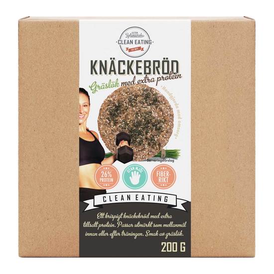 Clean Eating Proteinknäckebröd 200 g