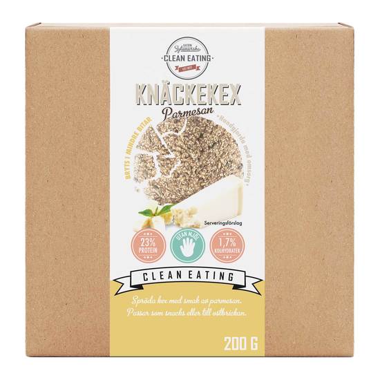 Clean Eating Knäckekex Parmesan 200 g
