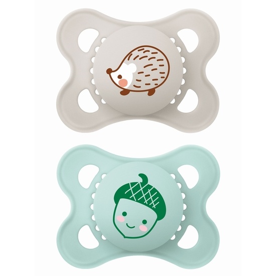 MAM Original silicone neutral 0-6m 2-pack