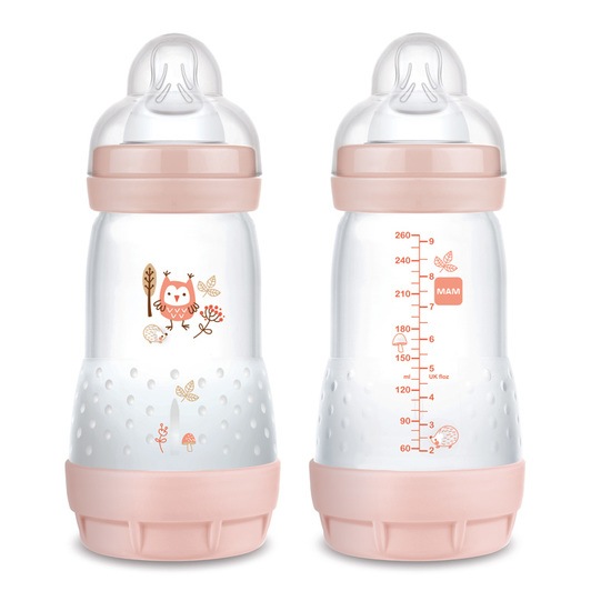MAM Easy Start Anti-Colic Pink 260 ml 2-pack