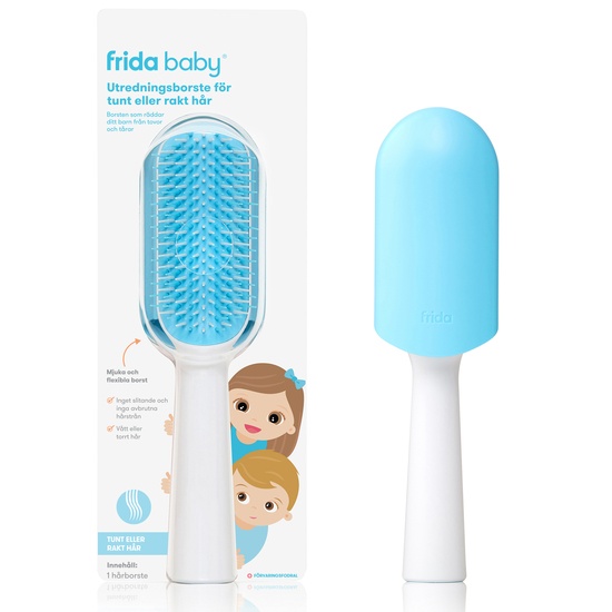 Frida Baby Utredningsborste för rakt eller fint hår