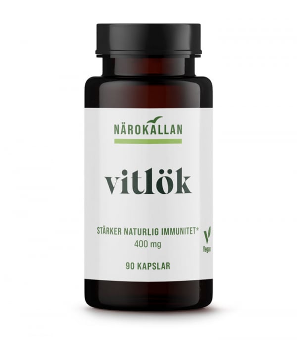 Närokällan Vitlök 90 kapslar