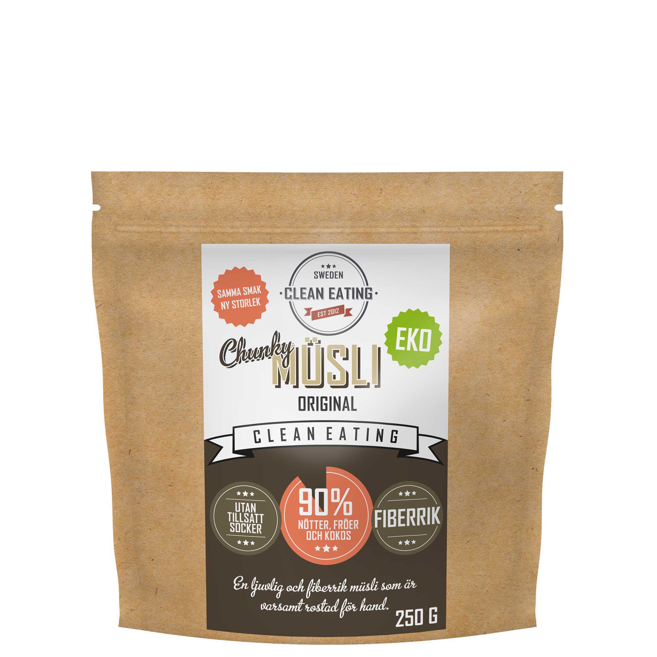 Clean Eating Müsli Chunky 250 g