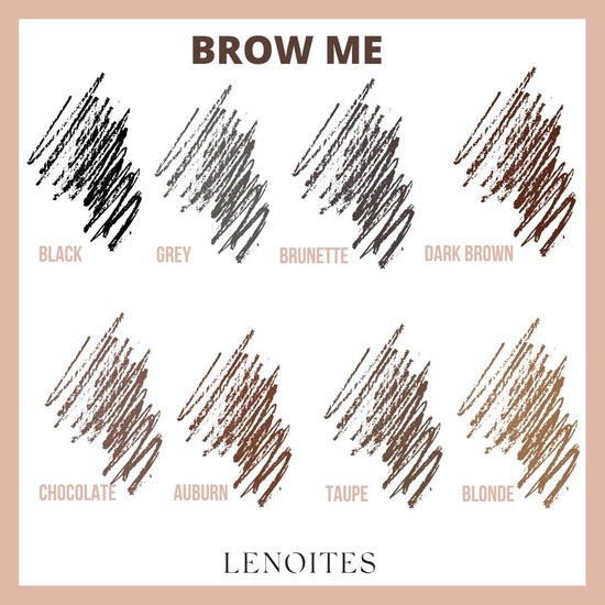 Lenoites Brow Me Brow Sculpting Pencil Chocolate
