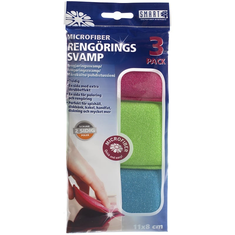 Smart Microfiber Rengöringssvamp