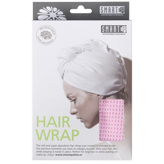 Smart Microfiber Hairwrap Waffle Hot Pink