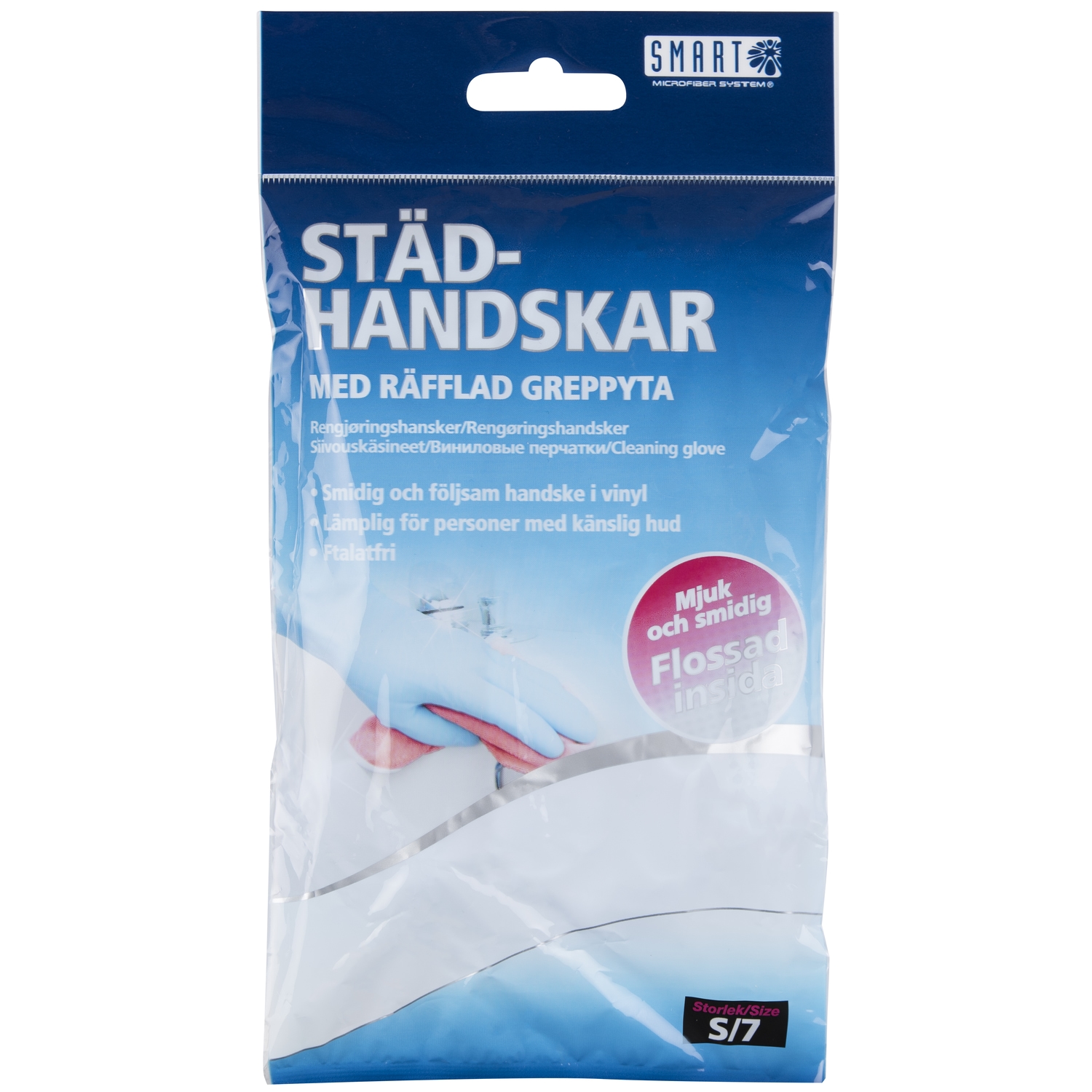Alternativ bild 1 för Smart Microfiber Städhandske S
