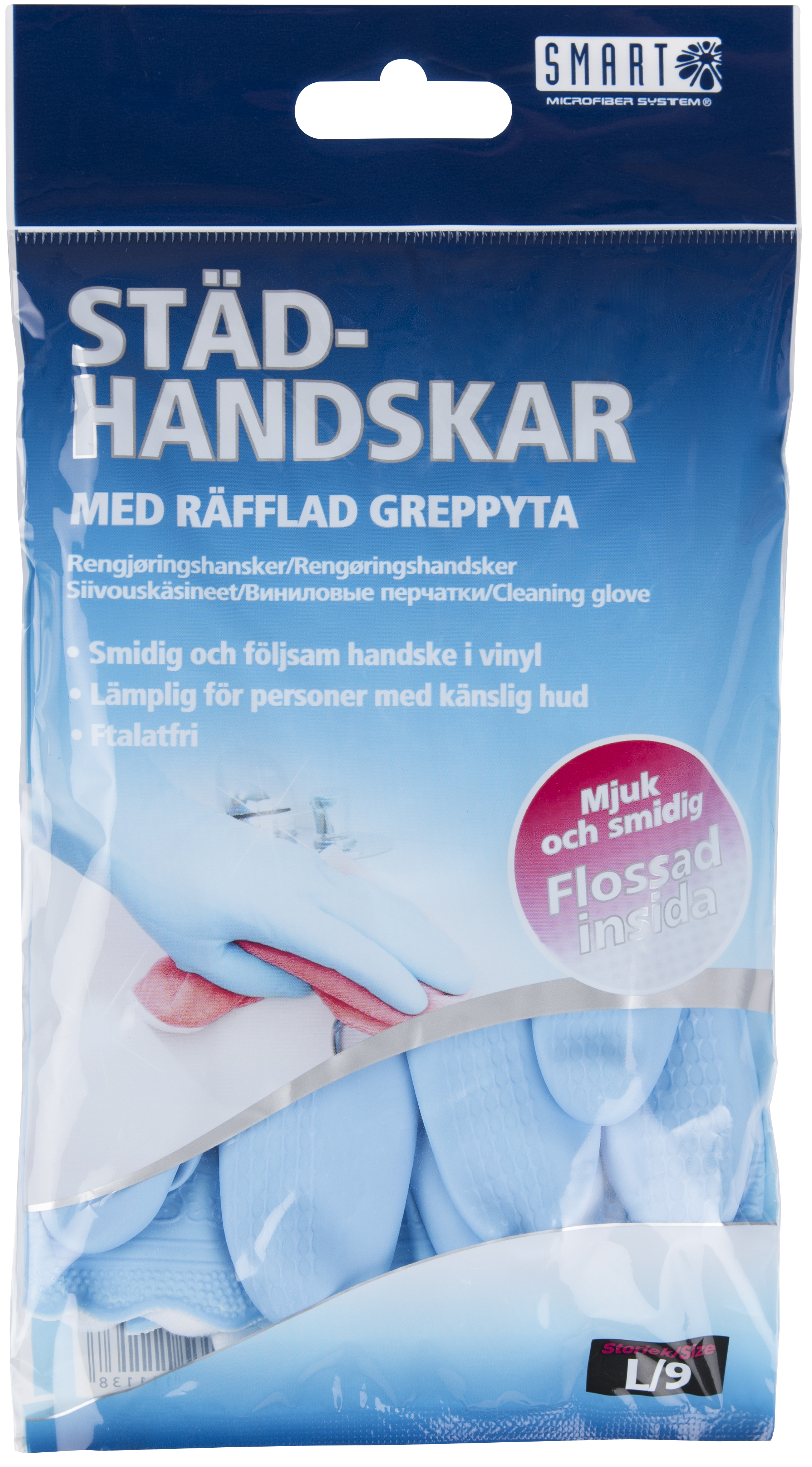Smart Microfiber Städhandske L
