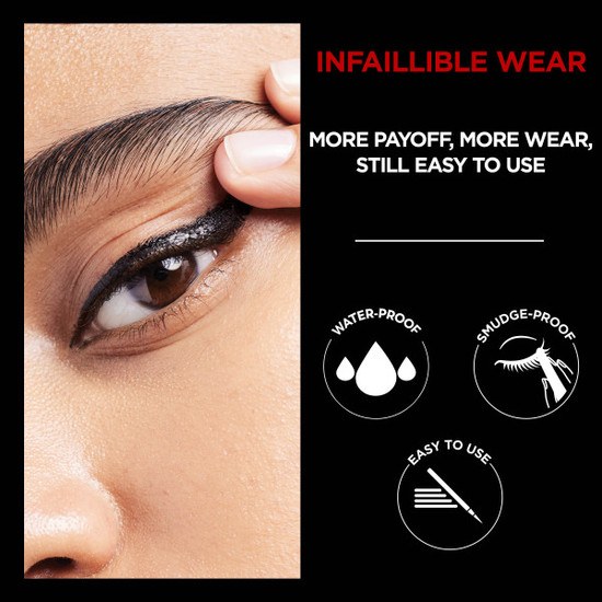 L'Oréal Paris Infaillible Grip 24H Precision Felt Eyeliner 01 Black