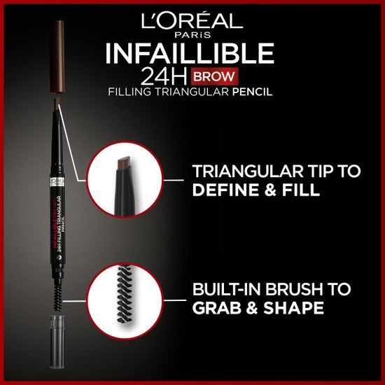 L'Oréal Paris Infaillible Brows 24H Filling Triangular Pencil Light Cool Blonde