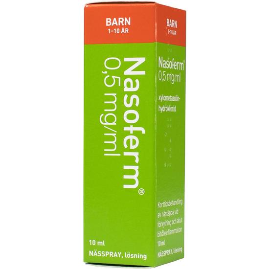Nasoferm Barn, Nässpray 0,5mg/ml 10 ml